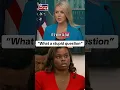 What a stupid question on force used against protesters says White House Karoline Leavitt