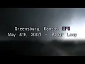 Greensburg Kansas EF5 - May 4th 2007 Radar Loop
