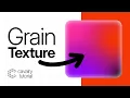 Cavalry App Grainy Gradient Shader with only 3 Layers