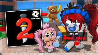 PLAYING MM2 in ROBLOX KIDS with A BABY