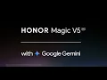 Lagu What happens when you have Gemini on the HONOR Magic V5?
