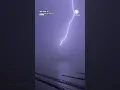 Lightning storm over Manhattan World Trade Center struck 4 times
