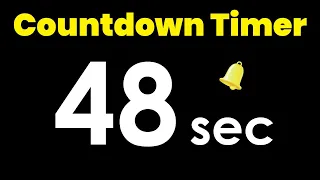 48 second Countdown Timer with Alarm