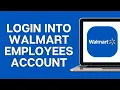 How To Login Into Walmart Employees Account Online Portal 2025 FULL GUIDE