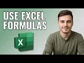 How to Use Formulas in Microsoft Excel 2026 Easy Guide