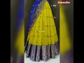 Download Lagu #langavoni collection pattu #halfsarees#shortvideo