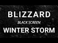 Download Lagu Blizzard Storm Sounds for Sleeping - BLACK SCREEN | Relaxing Sleep - Winter Storm, Snow Storm