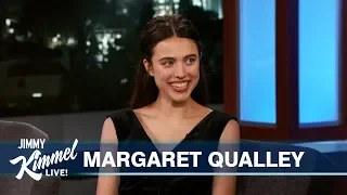 margaret qualley on brad pitt u0026 hairy armpits