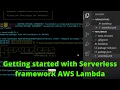 Getting started with Serverless framework AWS Lambda MakeloGy