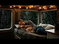Download Lagu Thunder \u0026 Rain Sounds on Car Roof 🚘 | Relaxing Storm Ambience for Anxiety Relief