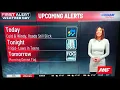 Ella Dorsey Atlanta News First talks freeze in light - grey dress Black TIGHTS boots 25