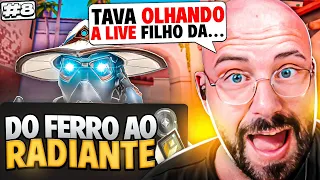 PERDI minha PRIMEIRA PARTIDA contra GHOST! FERRO AO RADIANTE #8 -VALORANT