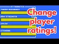 How To Change Player Ratings In Retro Bowl