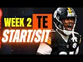 Download Lagu Week 2 TE START/SIT Every Match Up Analysis 🚨 MUST-Play \u0026 MUST-Bench Players (2025 Fantasy Football)