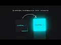 Creative CSS Text Typing Loading Animation Effects Animated Neon Light Border Hover Effects