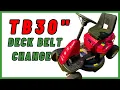 Simplified Deck Belt Replacement on TB30 Mower