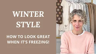 Look + Feel Stylish When It's COLD! - How to become friends with your wardrobe in winter!