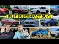 BEST Subcompact SUVs to Buy Now -