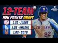 Our First 2026 H2H Points Mock Draft The Latest Moves Fantasy Baseball Advice