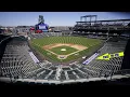 Coors Field 1st Game in History Best Seats in the House behind Dugout