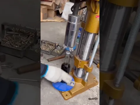 Capping Drink Bottles in Seconds 🥤⚙️