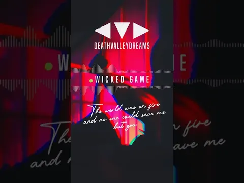 "wicked game" out tonight at midnight. come hang with the band for the video premiere.