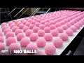 Inside Hostess Making 40 000 Sno Balls Per Hour