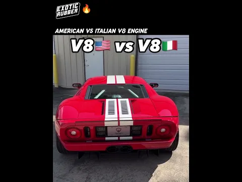 American VS Italian Cars