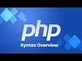 Syntax Overview PHP Tutorials Hindi