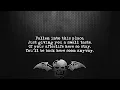 Avenged Sevenfold - Afterlife [Lyrics on screen] [Full HD]