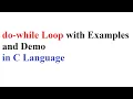 do-while Loop in C Language in Urdu Hindi
