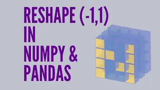 What does numpy reshape -1 1 mean
