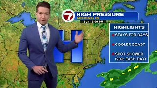 Full forecast with Meteorologist Josh Wurster June 25 5 a m