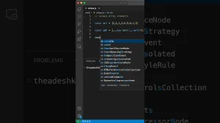 Unique elements in array