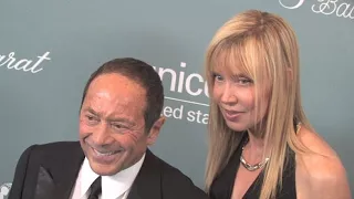 Paul Anka and wife Lise Pemberton attend gala in 2016