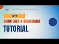 Master Big Numbers in Java 2025 BigInteger BigDecimal Tutorial 2025