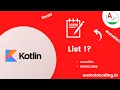 Kotlin list implementation Added Subtitles android coding