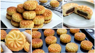 معمول العيد الفاخر أسهل وأنجح معمول برسمة ثابته وقوام نااااعم 