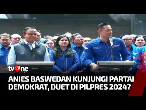 Anies Baswedan Berkunjung ke Partai Demokrat