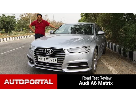 Audi A6 Matrix test drive review - Autoportal