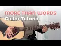 Download Lagu มากกว่าที่รัก (More Than Words) Ost. Us - Emi Thasorn Guitar Tutorial | chords on description!