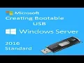 How to Create a bootable Windows Server 2016 USB Media Flash Drive using Rufus