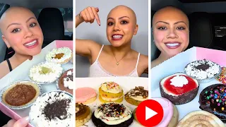 Trying This Weeks Crumbl Cookies JANE MUKBANGS ASMR Food Compilation 1 HOUR