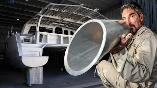 Building a CUSTOM Exhaust System for Our Boat – Start to Finish! (Aluminum Catamaran Build Part 30)