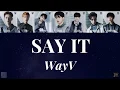 WayV (威神V) - Say It (真实谎言) [Coded Lyrics - ENG In-Depth Trans|Rom/Pinyin|CHN]