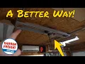 Installing an Electric Hoist from Harbor Freight in my Garage using Unistrut Shop Crane Gantry