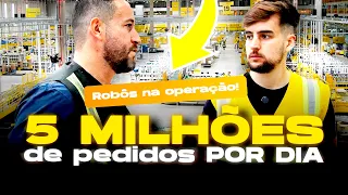 The INSANE behind the scenes of Mercado Livre! Distribution Center [Over 200,000 orders per HOUR!]
