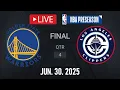 Download Lagu NBA LIVE! Golden State Warriors vs Los Angeles Clippers | June 30, 2025 | NBA PRESEASON | NBA 2K25