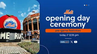LIVE New York Mets Opening Day Festivities 2026