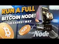 Run a Bitcoin Node the EASY WAY and Solo Mine BTC